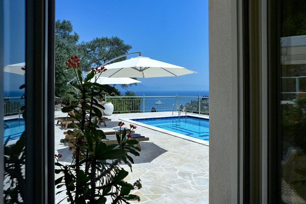 Loggos View House Villa Mastoratika Exterior photo