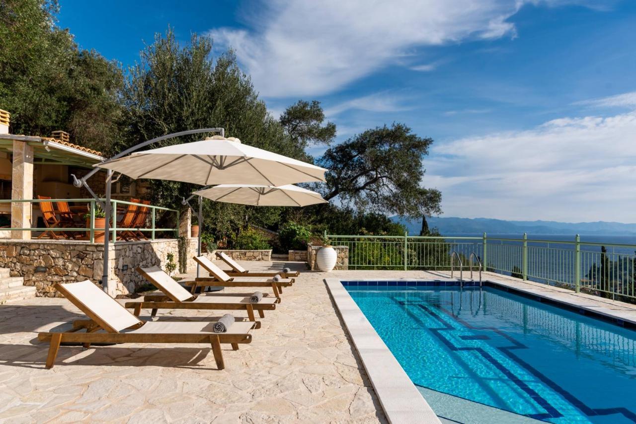 Loggos View House Villa Mastoratika Exterior photo